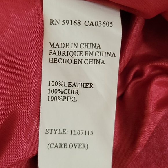 Suit style leather jacket - Picture 9 of 9